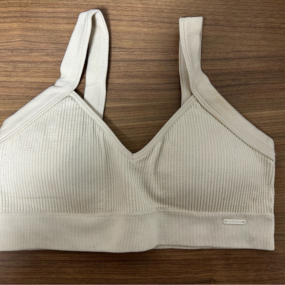 Seamless Cream Bra